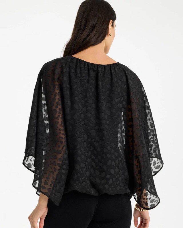 Travelers Bubble Hem Top - image 3